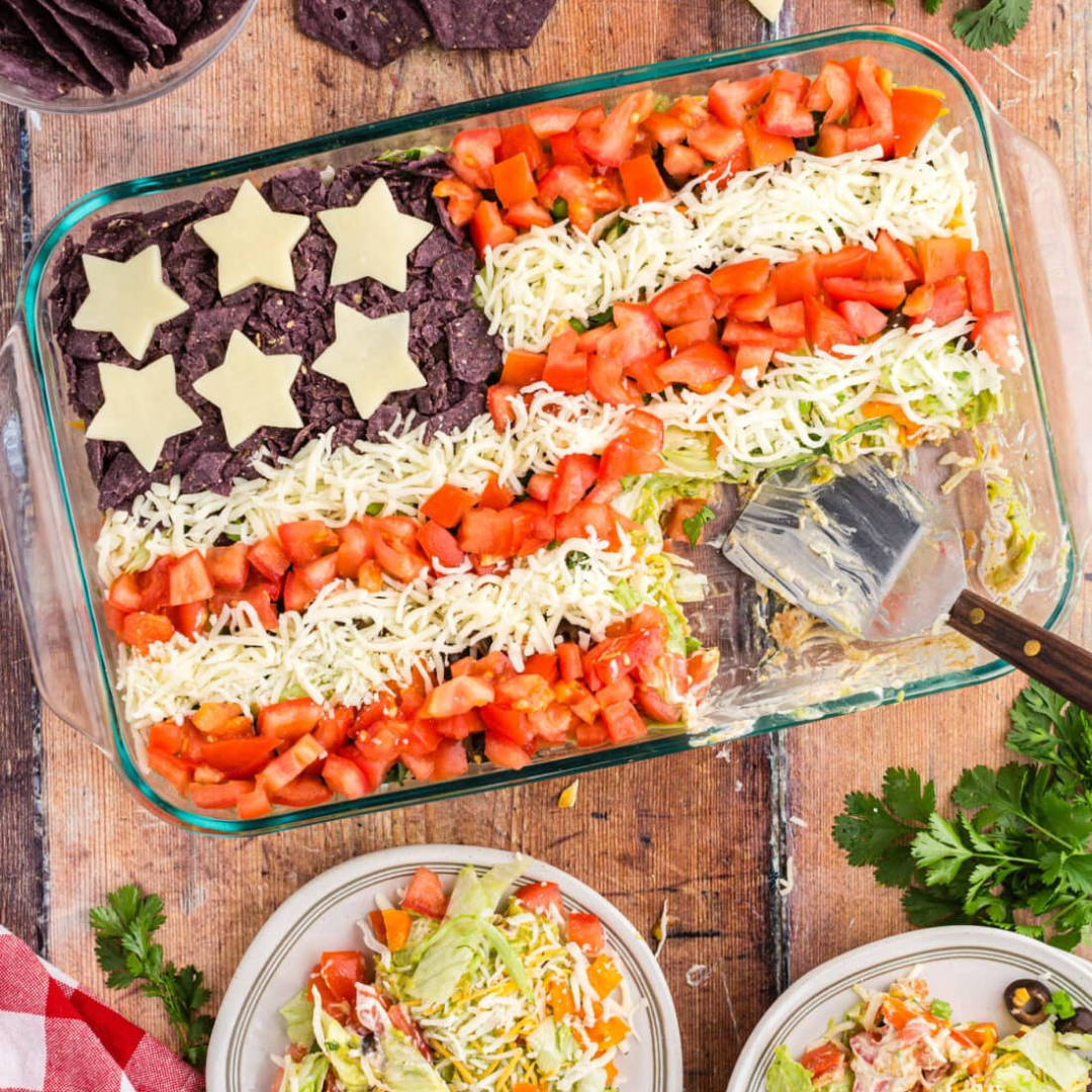 Taco Salad Flag – Rankin Beef