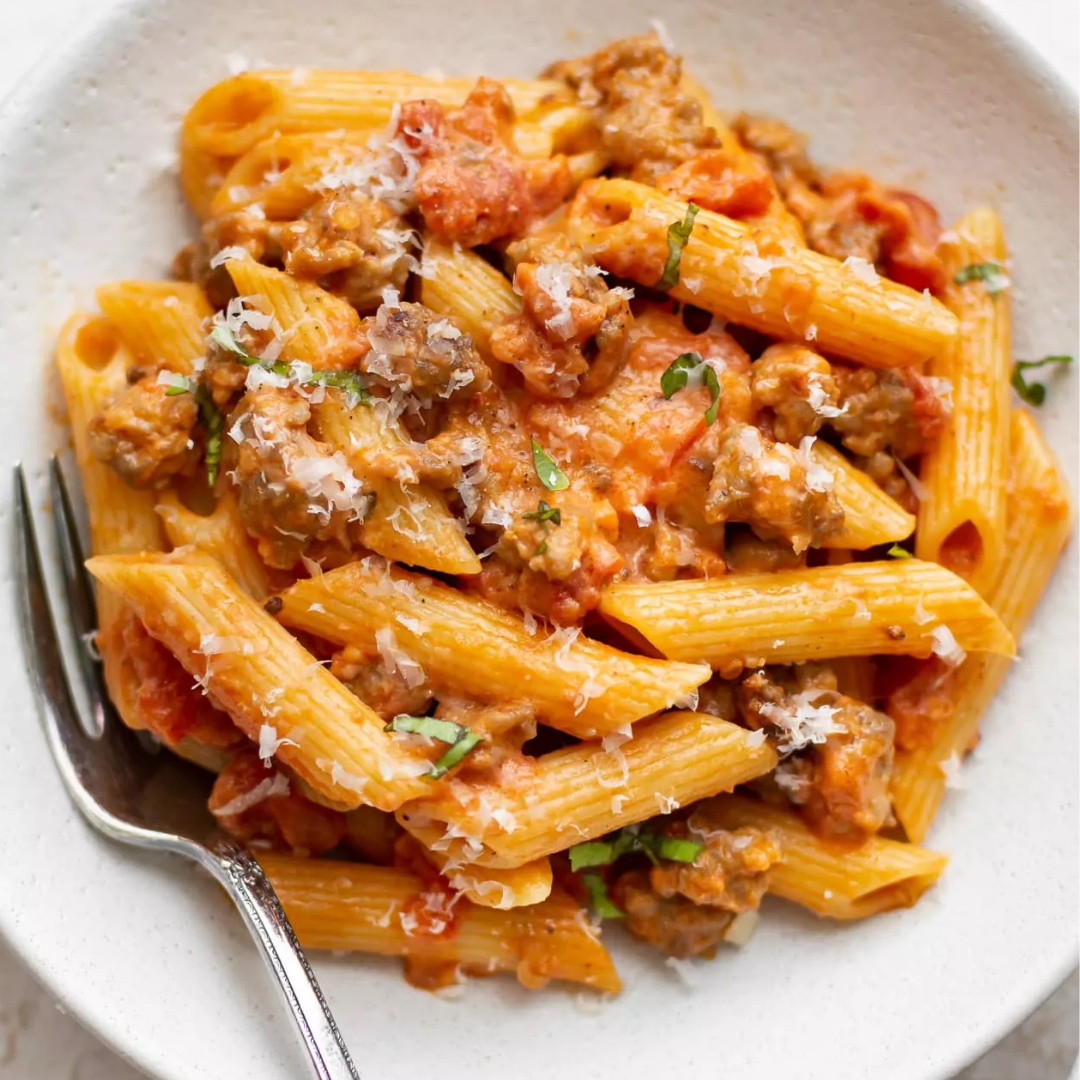 Spicy Italian Sausage Pasta &ndash; Rankin Beef