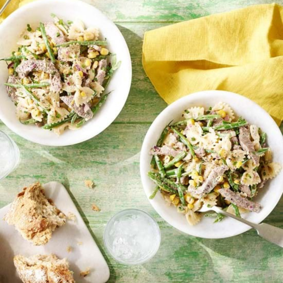 Thin Cut Steak & Mustard Pasta – Rankin Beef