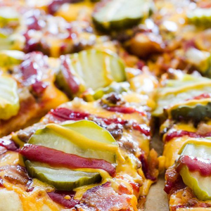 Bacon Cheeseburger Pizza