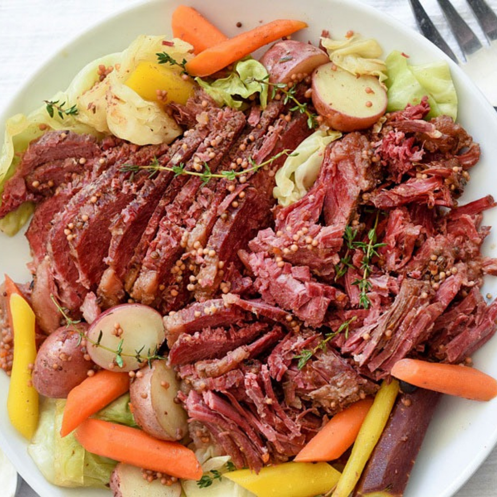 Crockpot Corned Beef and Cabbage (or Instant Pot)