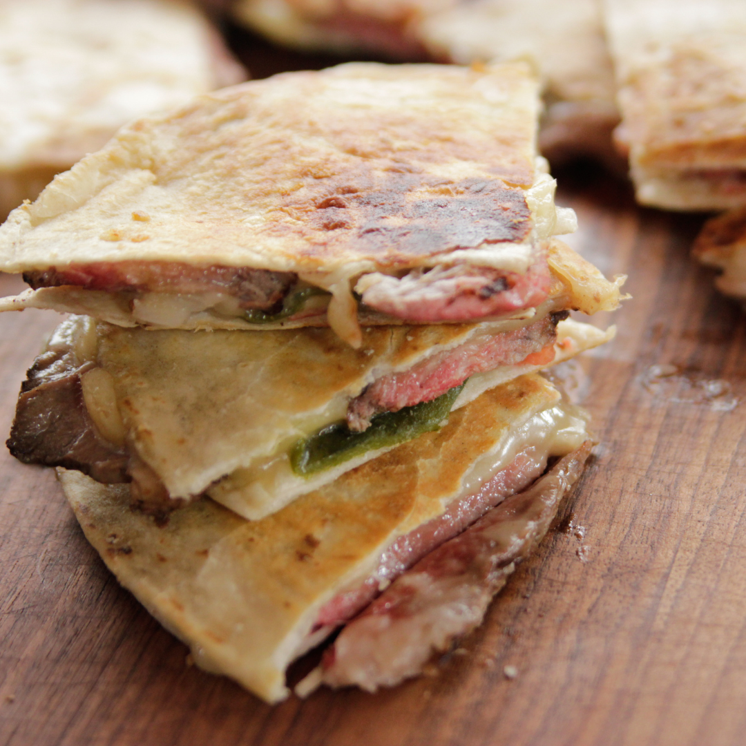 Rib-Eye Quesadillas