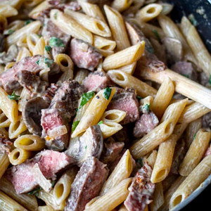 Leftover Prime Rib Pasta