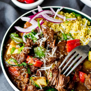 Slow Cooked Summer Beef Casserole