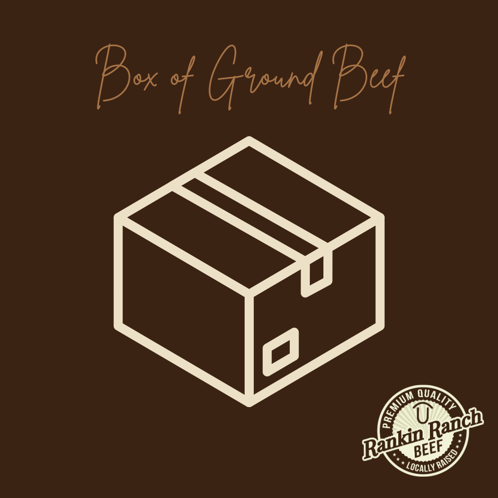 Box of Ground Beef